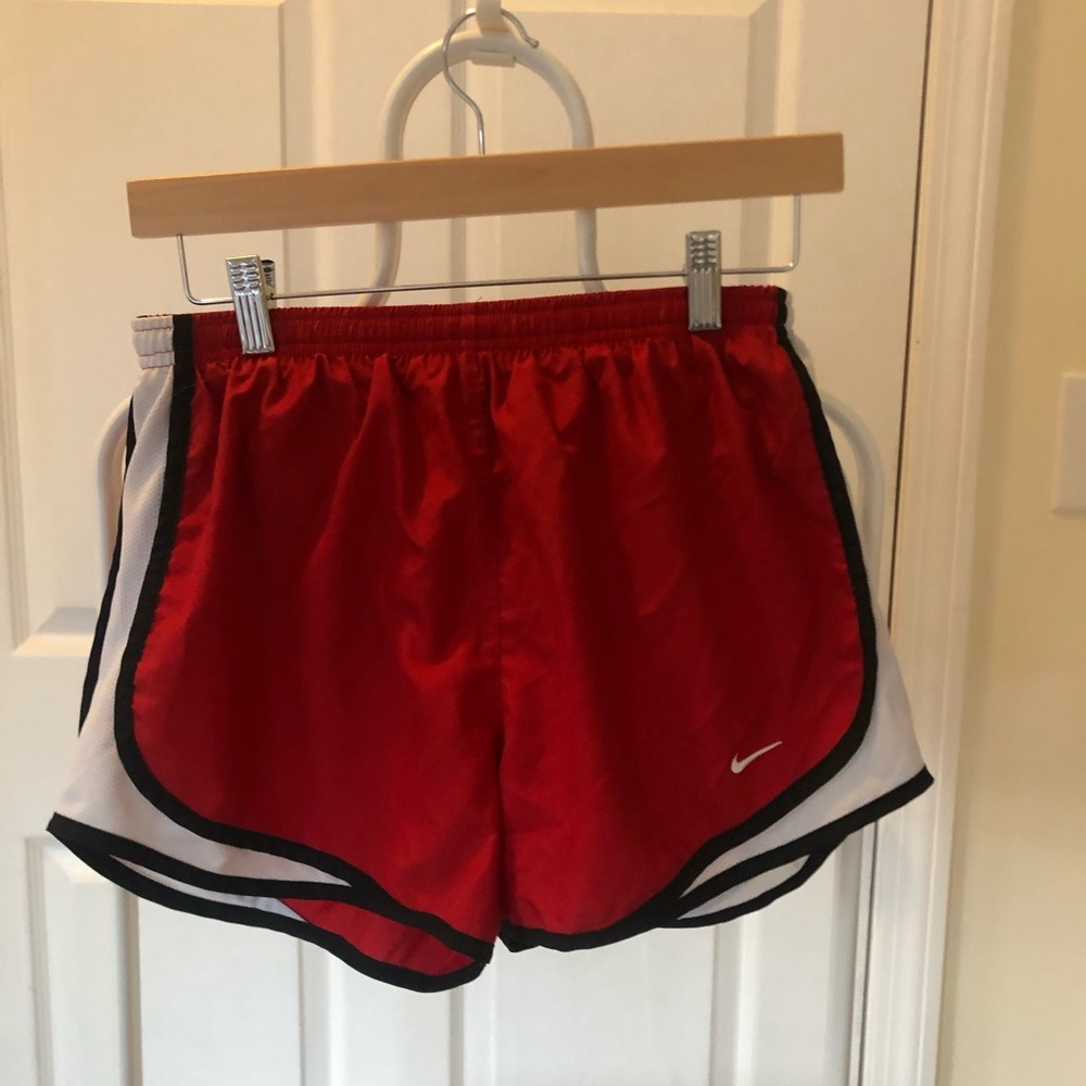 Red Nike Tempo Running Shorts!
